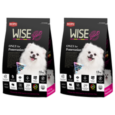데이스포 강아지 와이즈 인섹트 기능성 사료, 포메라니안, 1.5kg, 2개
