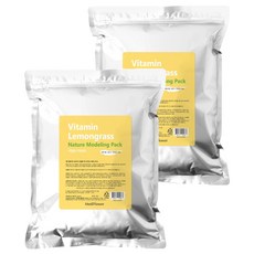 메디플라워 네이처 모델링팩 비타민 레몬그라스, 1개입, 2개