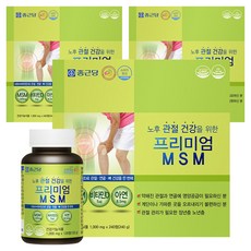종근당 프리미엄 엠에스엠 MSM, 120정, 6개