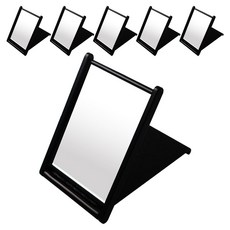 CHILSUNG 505 手拿鏡 中型, 黑色, 6個