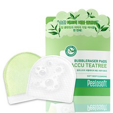 Peelosoft 泡沫茶樹爽膚棉片, 20張, 1包