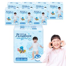 Penelope Miracle全天候乾爽褲型尿布, 第7階段, 160片