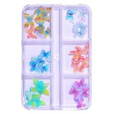 MEIBROWN 造型美甲飾品組 6款, 08號, 1組