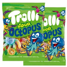 트롤리 사우어 옥토퍼스 젤리, 100g, 2개