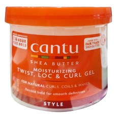 cantu 乳木果油保濕捲髮定型凝膠, 369g, 1個