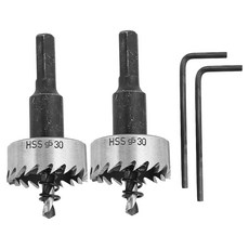 HSS 鐵工用開孔器 穴鋸 30mm, 2個