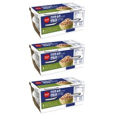 햇반 라이스플랜 렌틸콩 현미밥, 190g, 12개