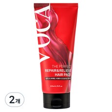 뷰카 더 퍼펙트 리페어 앤 릴리브 헤어팩 스윗블러썸향, 2개, 200ml