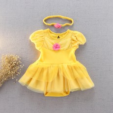 女嬰寶寶萬聖節變裝連身衣-多款-短袖, 80cm, 角色扮演服裝, 1入