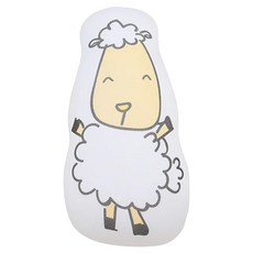 baa baa sheepz 抱抱羊 安撫抱枕, 微笑抱抱羊 白色