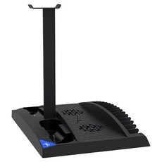 【LOTUS】PS5主機底座風扇+耳機架+碟架 光碟版數位版通 副廠 原廠保固