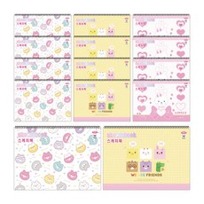 PENPIA 小學 1000 速寫本 14p 女生隨機出貨, 9張