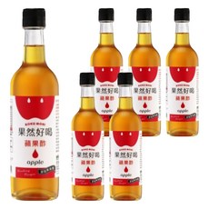 KOKUMORI 穀盛 果然好喝蘋果酢, 360ml, 6瓶