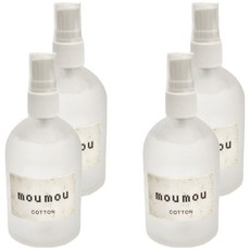 DAIKO 大香 moumou 織物芳香噴霧, 棉花香, 100ml, 4瓶
