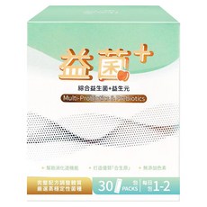 Dolican 多立康 益菌 + 綜合益生菌 + 益生元, 30包, 1盒