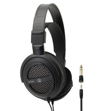 audio-technica 鐵三角 開放式 耳罩式耳機 原廠保固, ATH-AVA300, 黑色