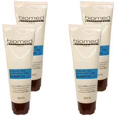 biomed 清爽型洗髮乳, 100ml, 4個