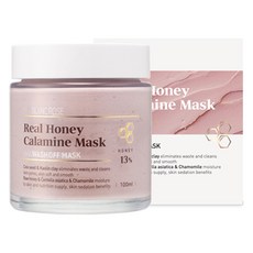 Blancrose 蜂蜜&爐甘石毛孔淨化泥膜, 1罐, 1罐