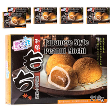 雪之戀 和風大福 花生口味麻糬 210g, 6盒