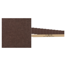 MCK 魔毯王國 M100系列 可機洗家用防滑拼接地毯 Set 11片 免膠自吸 自由剪裁隨意拼接 可吸塵/可手洗, 300 x 300 x 5.5mm, 棕色