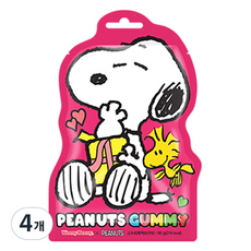 Weeny Beeny Peanuts 混合軟糖包, 4個, 60g