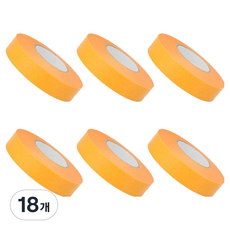 OON 종이 마스킹 테이프 18mm x 18미터, 18개