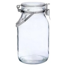 SEISHO 星硝 手提扣式玻璃密封罐, 2L, 1罐