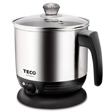 TECO 東元多功能不鏽鋼美食鍋，蒸煮燉炒一鍋搞定, #304不鏽鋼內鍋，1.6L, XYFYK016