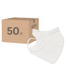 Deguan 德冠 醫用口罩 零觸感成人3D立體, 50片, 1盒, 雪峰白