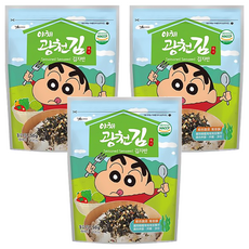 Baekje 百濟 蠟筆小新 綜合蔬菜海苔酥, 韓國老字號, 低油低鹽, 多種吃法, 50g, 3包