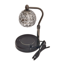 Rofancy 洛帆晞 黑鎳爵士定時融蠟燈, 黑色, 1個