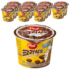 포스트 NEW 컵시리얼 크리치오 12p, 360g, 1개