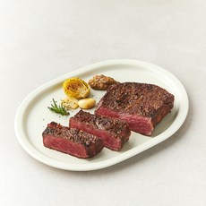육교시 한우 채끝 시즈닝 1등급 스테이크용 (냉장), 300g, 1개