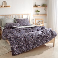 라몬떼 몽글몽글 세미 극세사 차렵이불 + 베개커버 세트