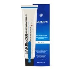 BARBER501 刮鬍膏 沁涼薄荷, 66ml, 1條