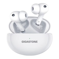 GIGASTONE 立達 Wireless 主動降噪 入耳式 無線耳機 藍牙5.1 IPX4 Qi無線充電 28.5H Playtime 白色 TAQ1