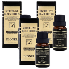 DIONEL Secret Iove女性私密處香氛護理油 黑色款, 15ml, 3瓶