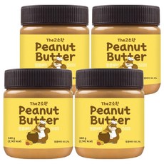 이엔푸드 땅콩버터 크리미, 340g, 4개