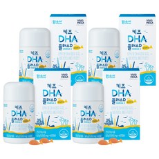 함소아 유아용 DHA 플러스 D 63g, 60정, 4개