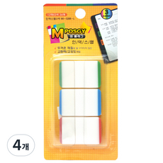 M POSGY MFLAG 索引標籤 12張 3色 MI-GBR-L, 4個