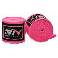 HOME GYM CLUB 居家健身 尼龍拳擊手綁帶, 粉紅色, 1組