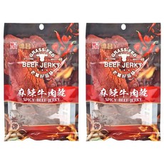 德昌 麻辣牛肉乾 草飼好滋味, 100g, 2包