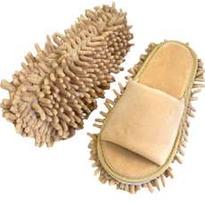 首頁 Desperate 超細纖維拖把清潔拖鞋焦糖色, 1個, 焦糖色