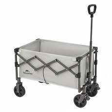Naturehike 挪客 輕盈折疊手推車 70L, 1個, 煙灰色