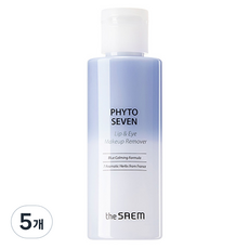 더샘 피토 세븐 립 앤 아이 메이크업 리무버, 150ml, 5개