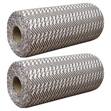 可重複使用捲筒式抹布廚房紙巾 棕色 21 x 30 cm 50入, 2個, 1捲