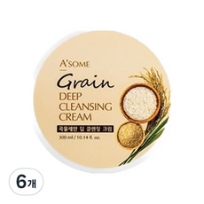 A'SOME Aesome穀物洗面深層清潔霜, 300ml, 6個