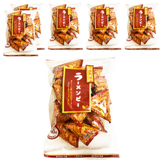 日本橫井 三角包花生點心麵, 日式調味, 鹹香酥脆, 獨立包裝, 208g, 6袋