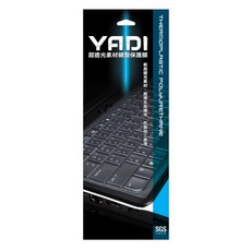 YADI 亞第 超透光抗菌鍵盤保護膜 Touch Bar Macbook Pro Retina A1990/A1707 專用 15吋, 1個