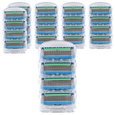 副廠刮鬍刀片 相容Gillette ProGlide手動款, 4入, 6個